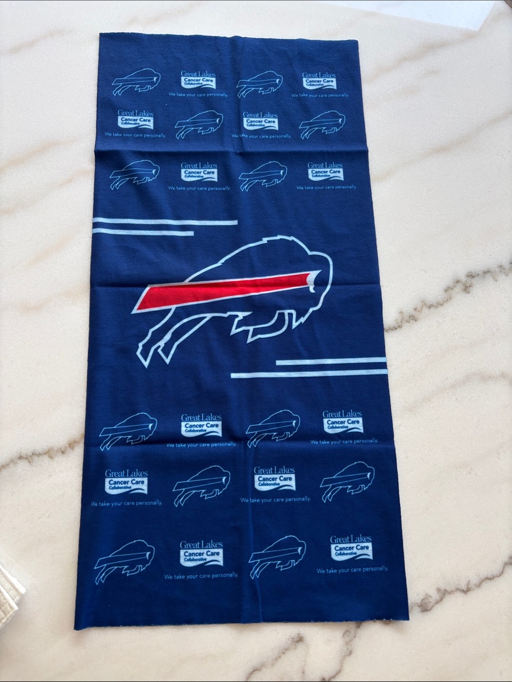 Buffalo Bills Navy Blue Logo cozy neck buff